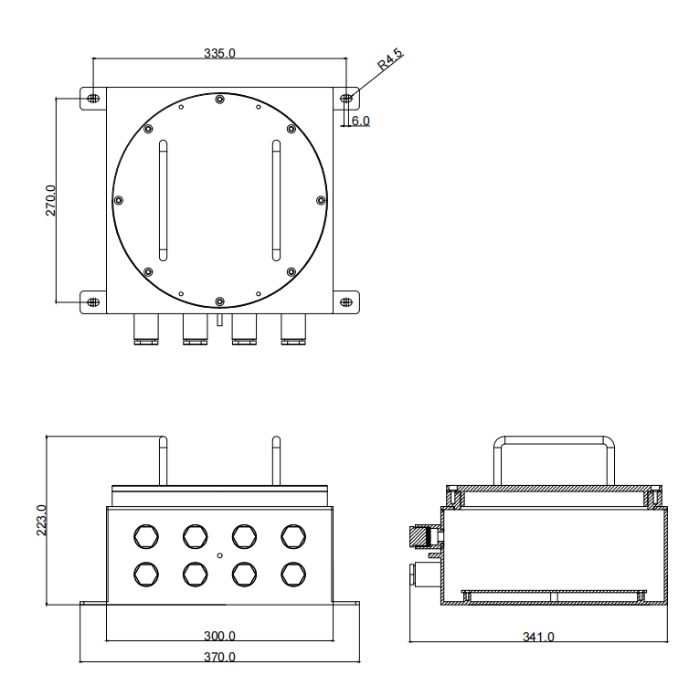 防爆控制箱 (LS-Ex03-00)(图1) 防爆控制箱 (LS-Ex03-00)(图1)